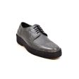 British Walkers Playboy Originals Wingtip Low Cut Men s Dark Gray Leather Oxfords For Sale