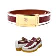 British Walkers Matching Belt Only for Harlem Men’s Ostrich Leather Supply