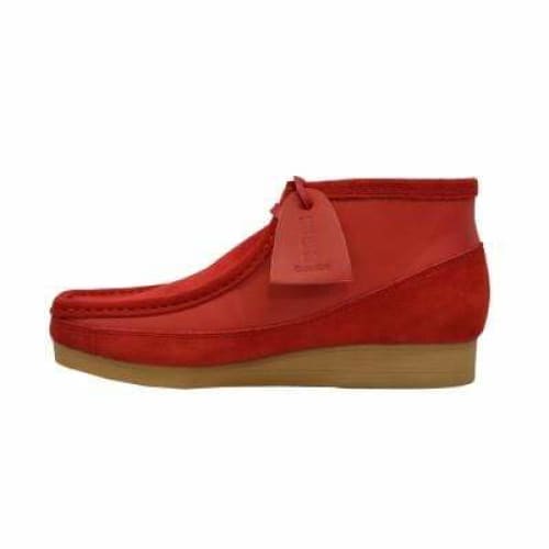 British Walkers New Castle Wallabee Boots Men s Red Suede and Leather Online