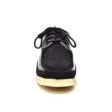 British Walkers Knicks Croc Men s Black Crocodile Leather and Suede Online Hot Sale