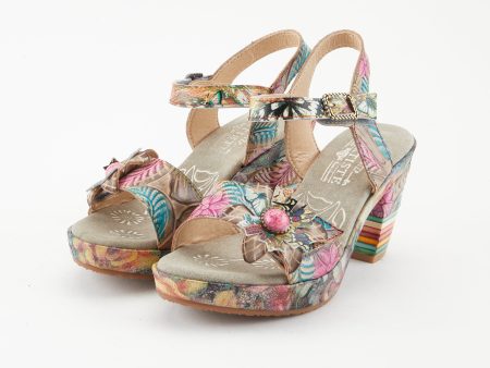 L ARTISTE LEILANIE SLINGBACK SANDALS Sale