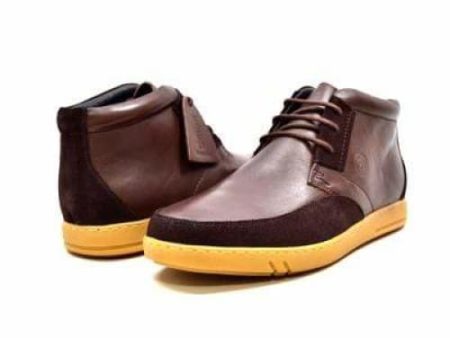 British Walkers Birmingham Bally Style Men s Brown Leather High Tops Online Hot Sale