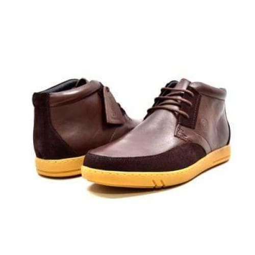 British Walkers Birmingham Bally Style Men s Brown Leather High Tops Online Hot Sale