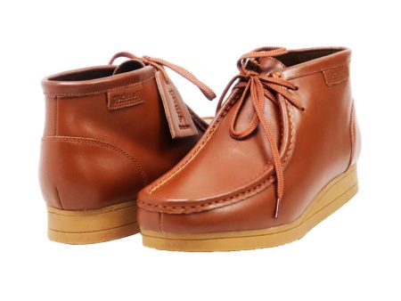 British Walkers New Castle 2 Wallabee Boots Men s Brown Leather on Sale