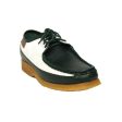 British Walkers Crown Men s Dark Green and White Snake Skin Oxfords Online Hot Sale