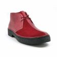 British Walkers Playboy Men s Wine Red Leather and Suede Split Toe Discount