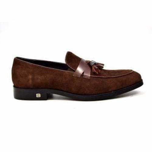 British Walkers Space Men s Brown Suede and Leather Sophisticated Crepe Sole Loafers Online Hot Sale