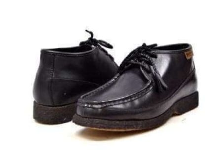 British Walkers Knicks Men s All Black Leather Sale