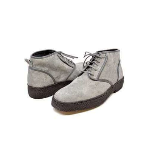 British Walkers Playboy Kaydence Men s Gray Suede Supply