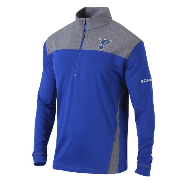 Columbia Standard 1 4 Zip Jacket - Blue Online Hot Sale