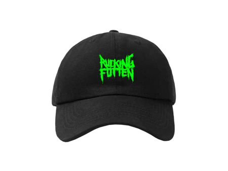 クソ腐った    Rucking Fotten Team Gear™   Wig Splitter - Green Logo (Embroidered Dad Hat) For Discount