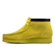 Clarks Originals Wallabee Boots Men s Lime Yellow Suede 26162470 Hot on Sale