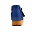 British Walkers Classic Men s Blue Leather and Suede Slip On Supply