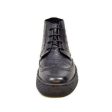 British Walkers Playboy Original Ostrich Wingtip Men s Black Leather and Ostrich High Tops Supply