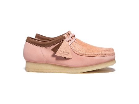 Clarks Originals Wallabee Low Men s Pink Combi Suede 26171990 on Sale