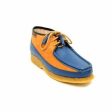 British Walkers Knicks Men s Blue and Rust Leather and Suede Online