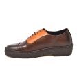 British Walkers Playboy Original Wingtips Men s Brown and Rust Leather Low Cut Oxfords For Cheap