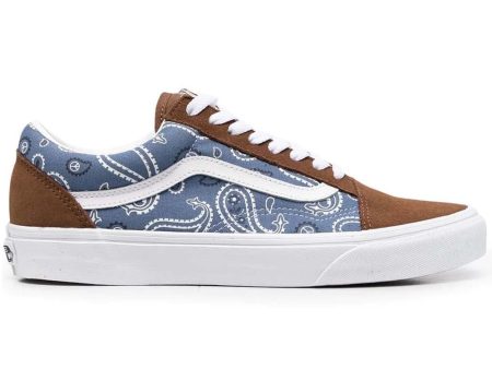 (JMIAV0) Peace Paisley Old Skool Shoes - Unity Fashion