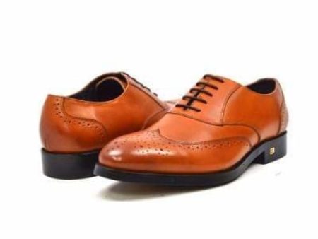 British Walkers Adam Men s Cognac Leather Loafers For Cheap