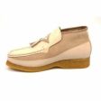 British Walkers Classic Men s Beige Leather and Suede Slip On Online