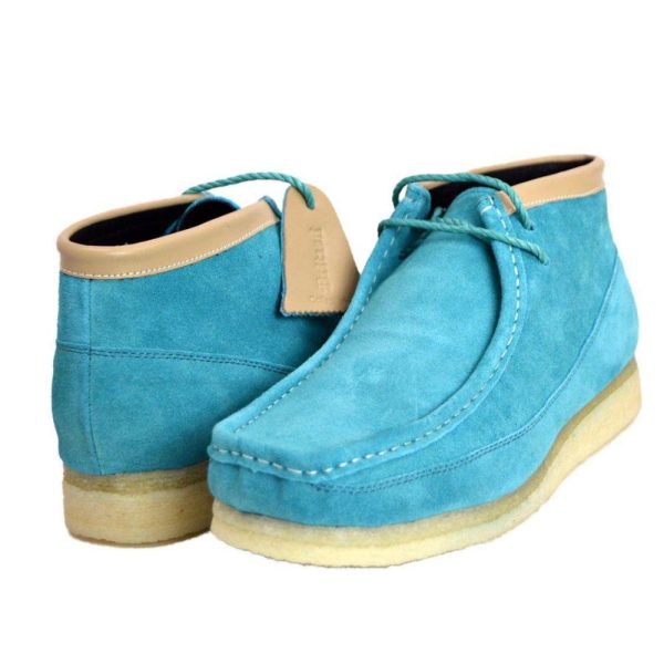 British Walkers Walker 200 Wallabee Boots Men s Limited Edition Leather and Suede on Sale