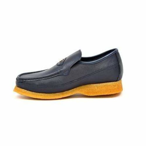 British Walkers Power Men s Navy Leather Sale