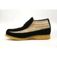 British Walkers Liberty Men s Black and Tan Suede Slip On Sale