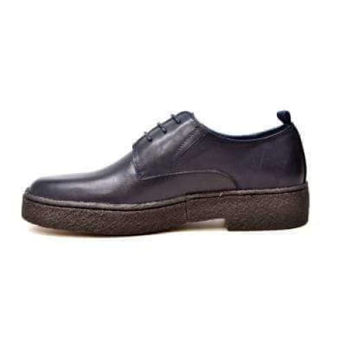 British Walkers Playboy Original Men s Navy Blue Leather Low Top Oxfords Online