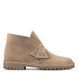 Clarks Originals Desert Rock Boots Men s Beige Suede 26162704 Online