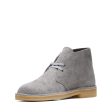 Clarks Originals Desert Boot Men s Greystone Suede 26169941 Online Hot Sale