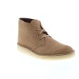 Clarks Originals Desert Coal Boots Men s Brown Suede 26167862 Fashion