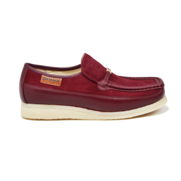 British Walkers Power Plus Men s Elegant Crepe Sole Leather and Suede Slip Ons Online now