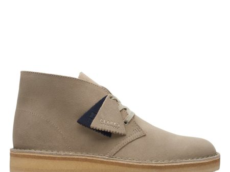 Clarks Originals Desert Coal Boots Men s Stone Suede 26169998 For Sale