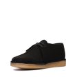 Clarks Originals Desert Trek Men s Black Felt Suede 26168873 For Cheap