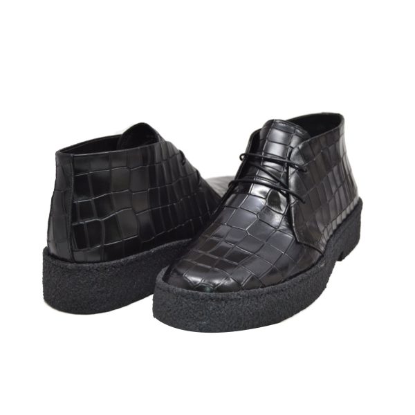 British Walkers Playboy Original Croc Print Men s Limited Edition Crocodile Leather For Cheap