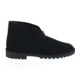 Clarks Originals Desert Rock Boots Men s Black Suede 26162705 on Sale