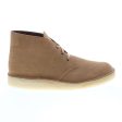 Clarks Originals Desert Coal Boots Men s Brown Suede 26167862 Fashion