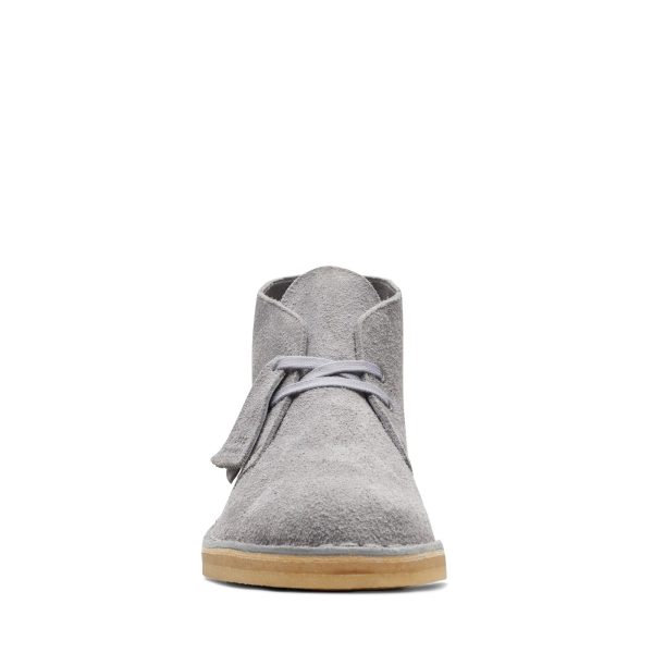 Clarks Originals Desert Boot Men s Greystone Suede 26169941 Online Hot Sale