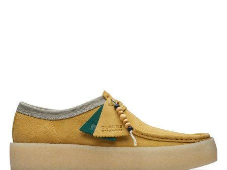 Clarks Originals Wallabee Cup Men s Yellow Suede 26170044 For Discount