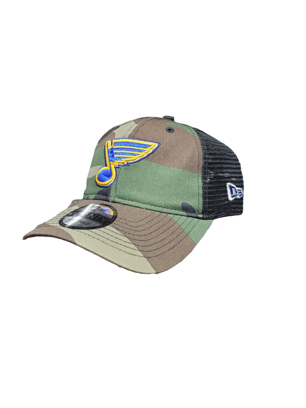 ST. LOUIS BLUES NEW ERA 9TWENTY NOTE MESH SNAPBACK - CAMO Sale