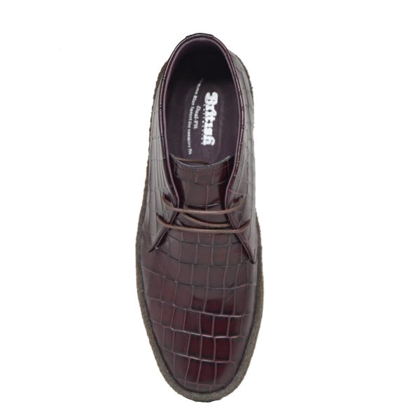 British Walkers Playboy Original Croc Print Men s Limited Edition Crocodile Leather For Cheap