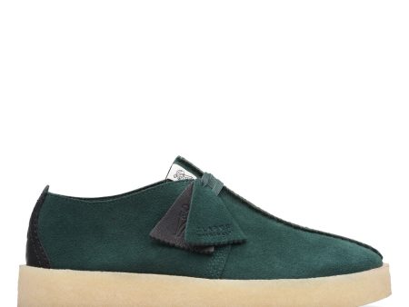 Clarks Originals Desert Trek Cup Men s Green Suede 26168522 Cheap