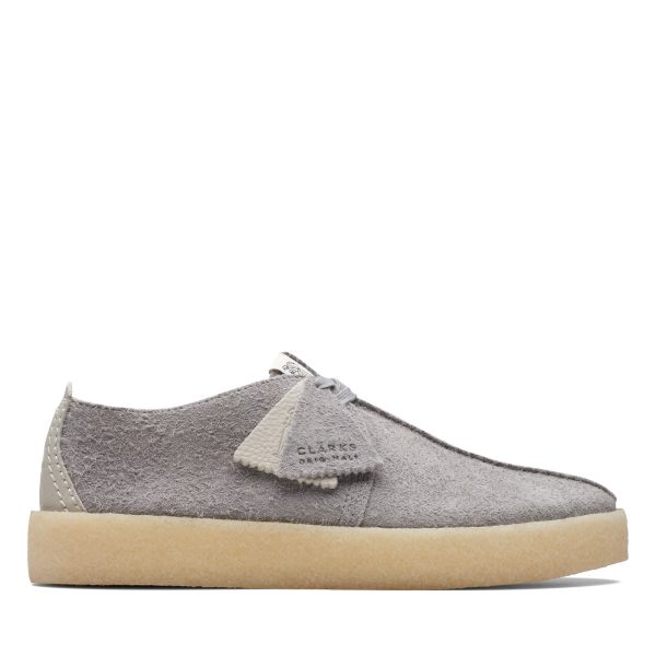 Clarks Originals Desert Trek Cup Men s Gray Suede 26170268 Online