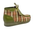 British Walkers New Castle Print 2 Wallabee Boots Men s Plaid Suede and Leather For Cheap