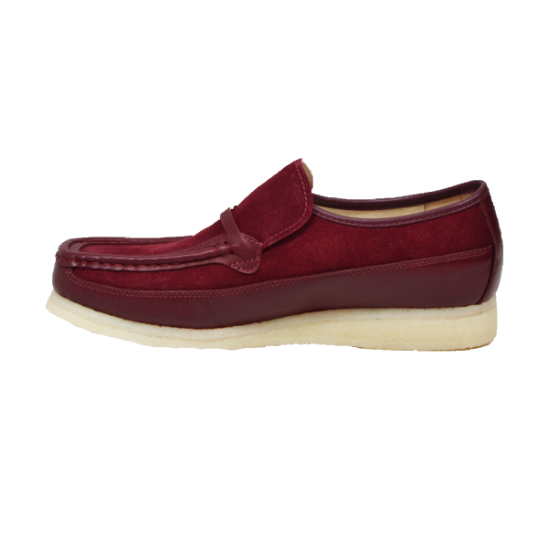 British Walkers Power Plus Men s Elegant Crepe Sole Leather and Suede Slip Ons Online now