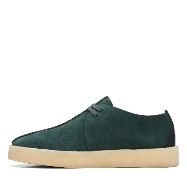 Clarks Originals Desert Trek Cup Men s Green Suede 26168522 Cheap