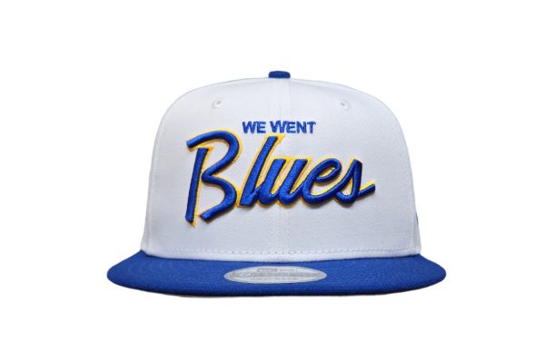 NEW ERA 950 WE WENT BLUES SCRIPT SNAPBACK - ROYAL Hot on Sale