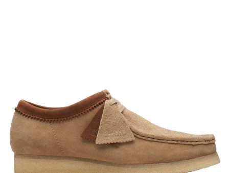 Clarks Originals Wallabee Low Men s Brown Sand Stone Combi Suede 26170538 For Sale