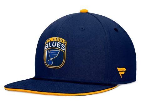 2024 ST. LOUIS BLUES FANATICS OFFICIAL DRAFT FLAT BRIM HAT Online