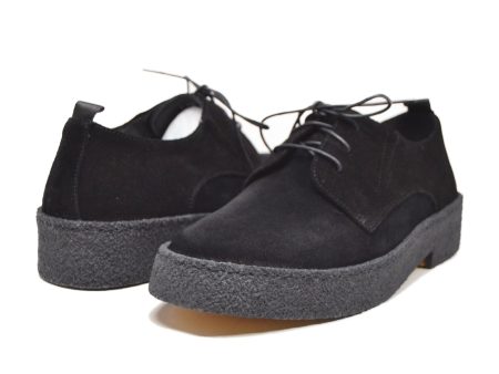 British Walkers Playboy Original Low Cut Men s Black Suede with Crepe Sole Online